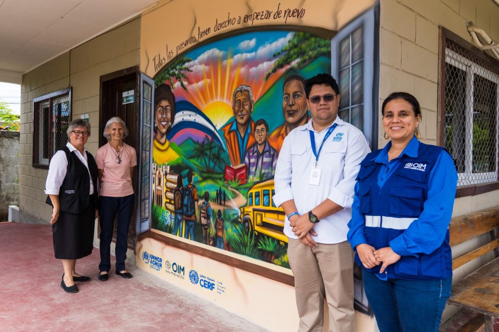 Módulo de alojamiento fortalece la atención a personas hondureñas retornadas en La Lima