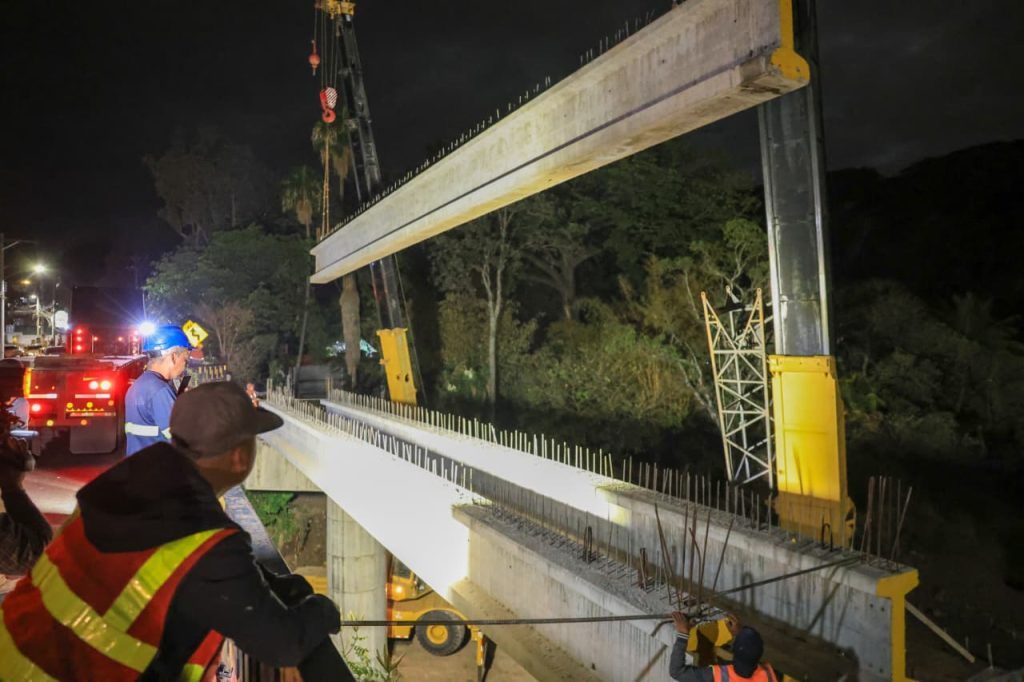 Con construcción de puente paralelo en Germania, buscan aliviar tráfico en salida al Sur de Tegucigalpa