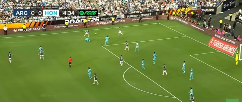 Honduras cae ante Argentina con un marcador engañoso
