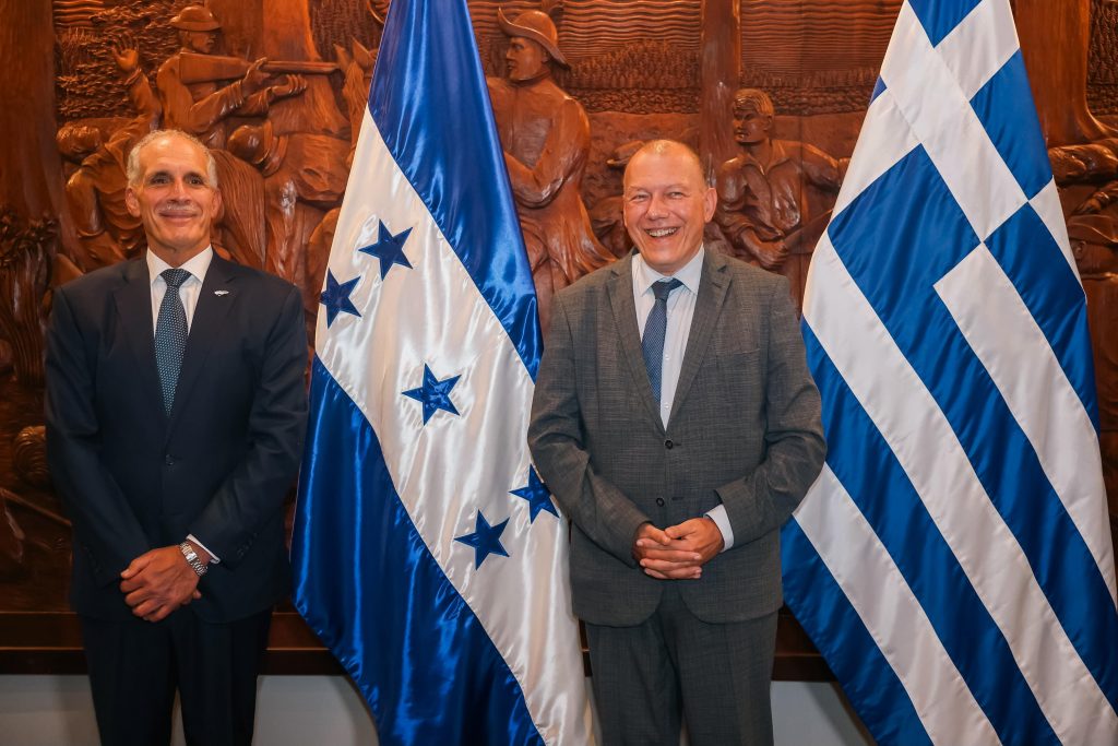 Honduras abre consulado honorario de Grecia en Honduras y estrecha lazos de amistad
